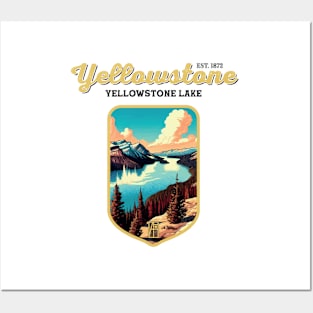 USA - NATIONAL PARK - YELLOWSTONE - Yellowstone Lake - 12 Posters and Art